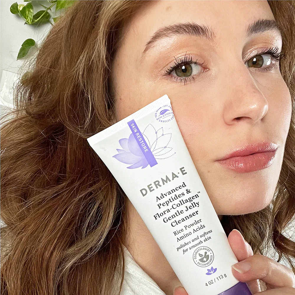 Advanced Peptides & Flora-Collagen™ Gentle Jelly Cleanser - Image 3