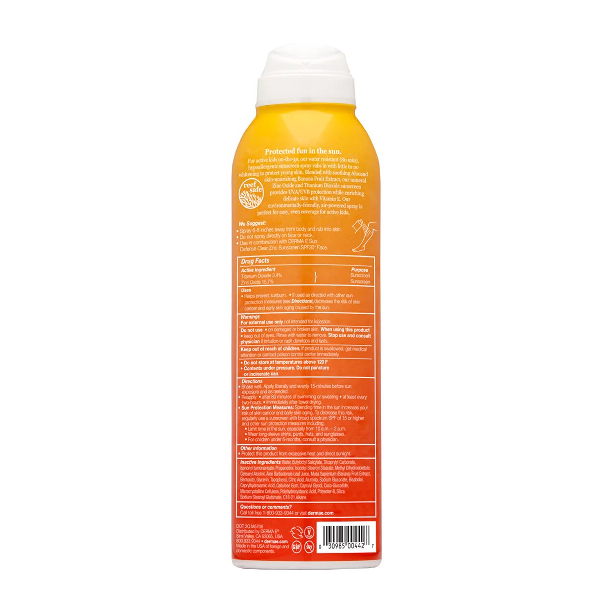 Kids Active Sheer Mineral Sunscreen Spray SPF 50 - Image 4