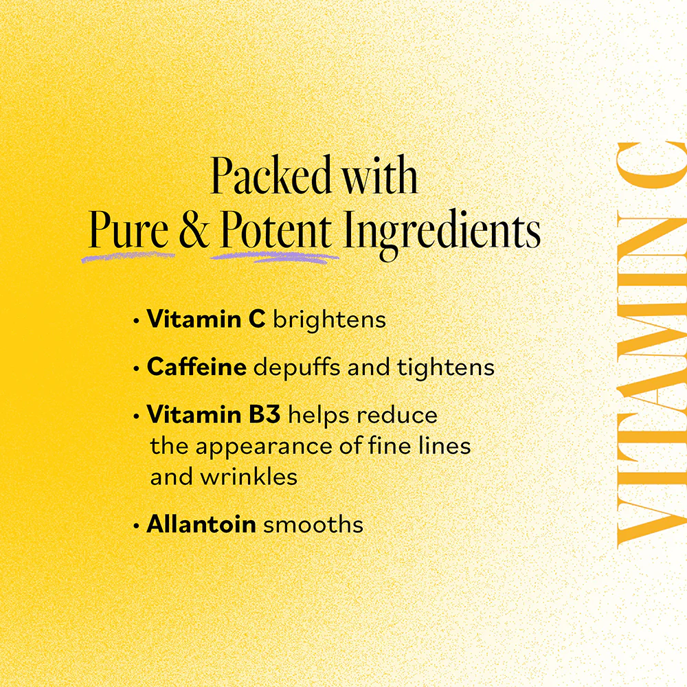 Vitamin C Bright Eyes Hydro Gel Patches - Image 3