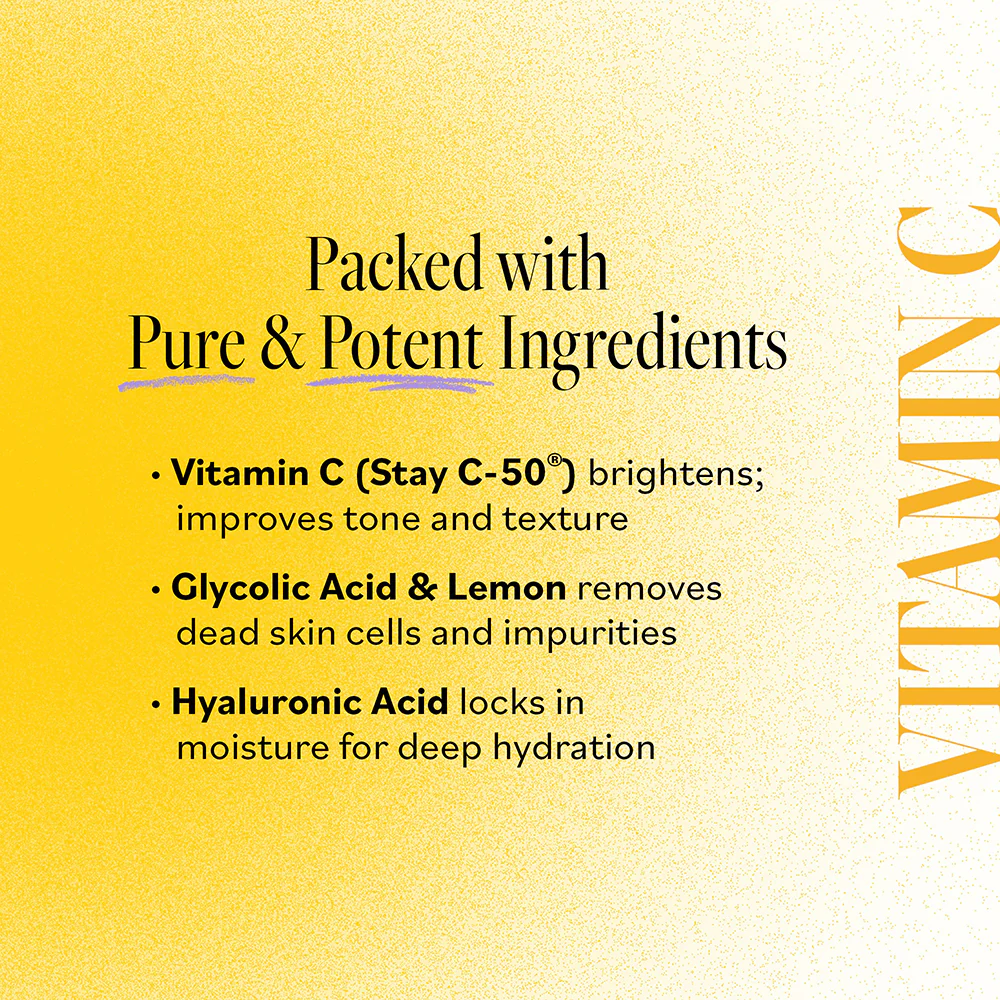 Vitamin C Instant Radiance Citrus Facial Peel - Image 3