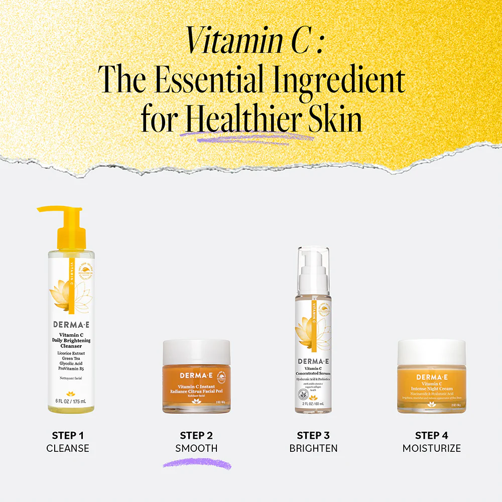 Vitamin C Instant Radiance Citrus Facial Peel - Image 4