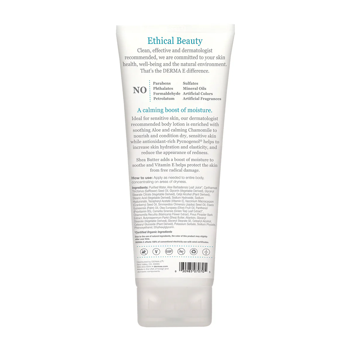 Vitamin E Fragrance-Free Sensitive Skin Shea Body Lotion - Image 4